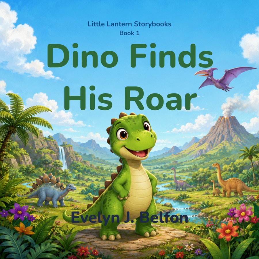 Dino Finds His Roar book cover